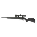 Carabine à verrou CZ 600 Alpha synthétique canon semi-lourd + 3-12x56 Lunette Air Force Optics