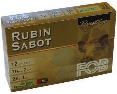 Cartouches de chasse FOB RUBIN SABOT 70 