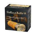 Munitions Sellier & Bellot Calibre 12/67 BALLE RONDE Caoutchouc - Boite de 25