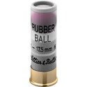 Munitions Sellier & Bellot Calibre 12/67 BALLE RONDE Caoutchouc - Boite de 25