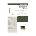 Munitions Sellier & Bellot Calibre 22 HORNET 45 Grs SP - Boite de 20