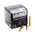 Munitions Sellier & Bellot Calibre 223 REMINGTON 55 Grs FMJ - Boite de 100
