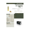 Munitions Sellier & Bellot Calibre 30 CARBINE 110 Grs FMJ - Boite de 50