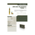 Munitions Sellier & Bellot Calibre 300 AAC BLACKOUT 110 Grs TXRG - Boite de 20