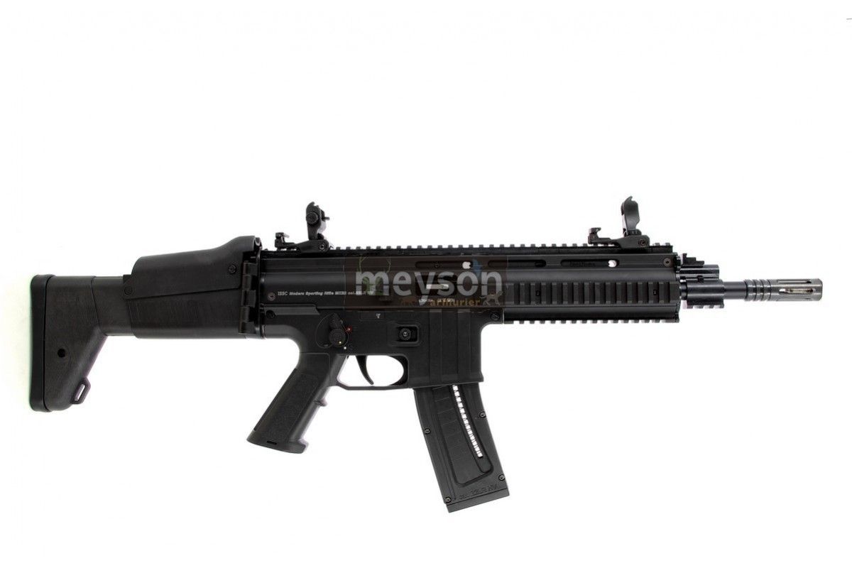 Carabine ISSC MK22 COMMANDO Noire calibre 22 LR Carabine ISSC MK22 COMMANDO Noire calibre 22 LR