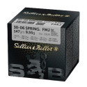 Munitions Sellier & Bellot Calibre 30-06 SPRINGFIELD 147 Grs FMJ - Boite de 50