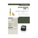 Munitions Sellier & Bellot Calibre 30-06 SPRINGFIELD 147 Grs FMJ - Boite de 50