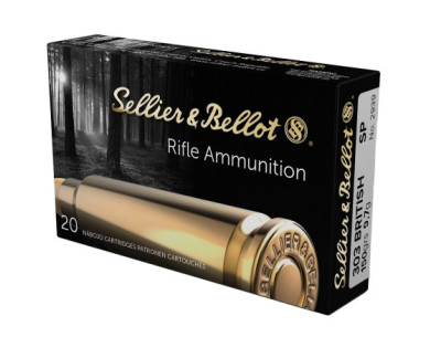 Munitions Sellier & Bellot Calibre 303 BRITISH 150 Grs SP...