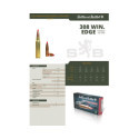 Munitions Sellier & Bellot Calibre 308 WINCHESTER 165 Grs TXRG - Boite de 20