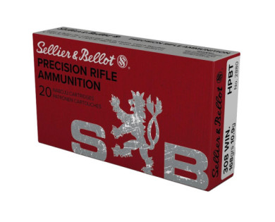 Munitions Sellier & Bellot Calibre 308 WINCHESTER 168 Grs...