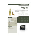 Munitions Sellier & Bellot Calibre 308 WINCHESTER 180 Grs FMJ - Boite de 50