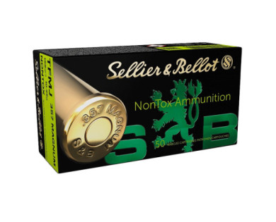 Munitions Sellier & Bellot Calibre 357 MAGNUM 158 Grs FMJ...
