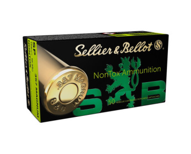 Munitions Sellier & Bellot Calibre 357 MAGNUM 158 Grs SP...