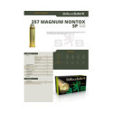 Munitions Sellier & Bellot Calibre 357 MAGNUM 158 Grs SP NONTOX - Boite de 50