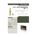 Munitions Sellier & Bellot Calibre 5.6X50R 50 Grs SP - Boite de 20