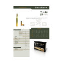Munitions Sellier & Bellot Calibre 7X64 140 Grs SP - Boite de 20