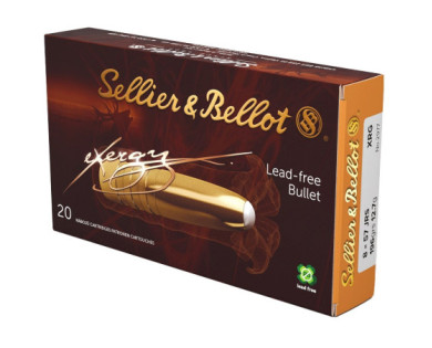 Munitions Sellier & Bellot Calibre 8X57 JRS 196 Grs XRG -...