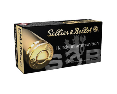 Munitions Sellier & Bellot Calibre 9X18 MAKAROV 95 Grs...