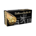 Munitions Sellier & Bellot Calibre 9X19 115 Grs JHP - Boite de 50