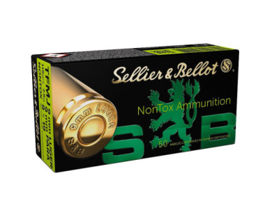 Munitions Sellier & Bellot Calibre 9X19 115 Grs TFMJ...