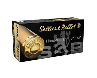 Munitions Sellier & Bellot Calibre 9X19 124 Grs JHP -...