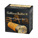 Munitions Sellier & Bellot Calibre 12/67 2 BALLES RONDE Caoutchouc - Boite de 25