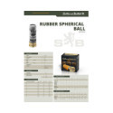 Munitions Sellier & Bellot Calibre 12/67 2 BALLES RONDE Caoutchouc - Boite de 25