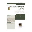 Munitions Sellier & Bellot Calibre 22 FLOBERT CONIQUE - Boite de 100