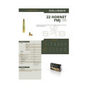 Munitions Sellier & Bellot Calibre 22 HORNET 45 Grs FMJ - Boite de 20