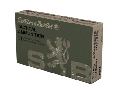 Munitions Sellier & Bellot Calibre 300 AAC BLACKOUT 147...