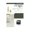 Munitions Sellier & Bellot Calibre 30-06 SPRINGFIELD 180 Grs FMJ - Boite de 50