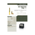 Munitions Sellier & Bellot Calibre 303 BRITISH 180 Grs FMJ - Boite de 50