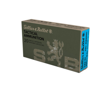 Munitions Sellier & Bellot Calibre 308 WINCHESTER 200 Grs...