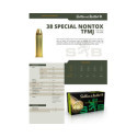 Munitions Sellier & Bellot Calibre 38 SPECIAL 158 Grs FMJ NONTOX - Boite de 50