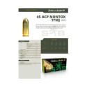 Munitions Sellier & Bellot Calibre 45 AUTO 230 Grs FMJ NONTOX - Boite de 50