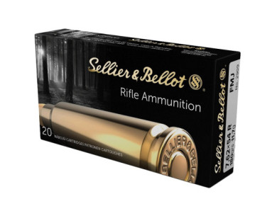 Munitions Sellier & Bellot Calibre 7.62X54R 180 Grs FMJ -...