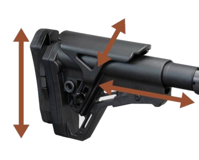 Carabine de tir HAENEL LR / ONE calibre 308 Winchester canon de 24''