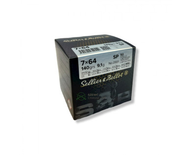 Munitions Sellier & Bellot Calibre 7X64 140 Grs SP -...