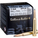 Munitions Sellier & Bellot Calibre 7X64 173 Grs SPCE - Boite de 50