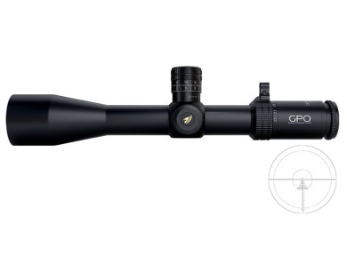 Lunette GPO Spectra 6x 4,5-27x50i réticule PLRi FFP (Mrad)