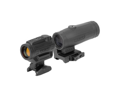 Pack HOLOSUN ARO et magnifier HM3X réticule rouge 2 MOA
