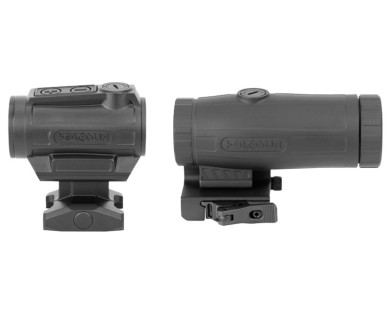 Pack HOLOSUN ARO et magnifier HM3X réticule rouge 2 MOA