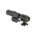 Pack HOLOSUN ARO et magnifier HM3X réticule rouge 2 MOA