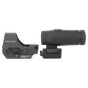 Pack HOLOSUN viseur Reflex 510C et magnifier HM3X réticule rouge
