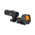 Pack HOLOSUN viseur Reflex 510C et magnifier HM3X réticule rouge