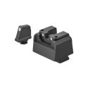 Hausse et guidon LPA réhaussés pour GLOCK 17 à 48 optic ready