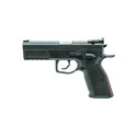 Pistolet PHOENIX Redback Gen2 acier noir SA/DA 4,5'' fibre optique rouge calibre 9x19