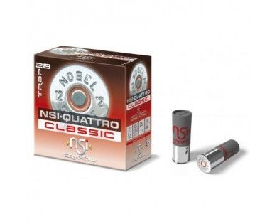 1 Boîte de 25 cartouches NSI QUATRO CLASSIC 28g - 7.5g 