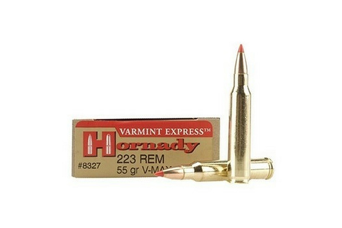 Munitions HORNADY Calibre 223 REMINGTON 55 GRS V-MAX - Boite de 20 Munitions HORNADY Calibre 223 REMINGTON 55 GRS V-MAX - Boite de 20