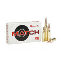 Munitions HORNADY Calibre 223 REMINGTON 75 GRS BTHP MATCH - Boite de 20